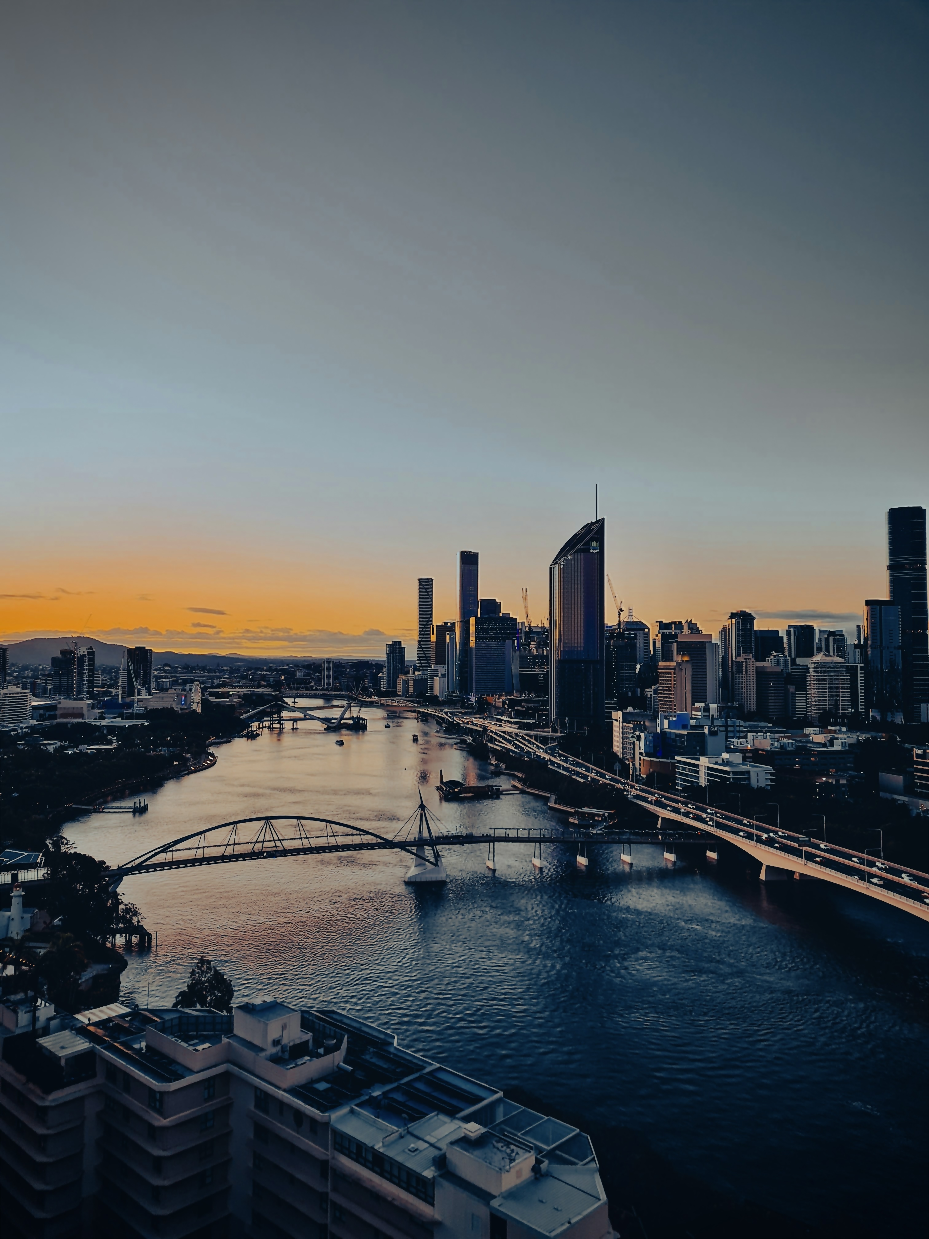 Brisbane city skyline — Wilson Creative Co. web design studio based in Brisbane, QLD